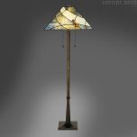 Tiffany Vloerlamp Blue Sky