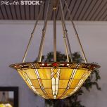 Lampe Suspendue Art Déco XXL