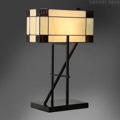 Tiffany Art déco lamp Géometric