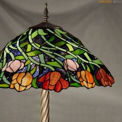 Tiffany Vloerlamp Bloemen