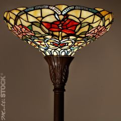 Tiffany Vloerlamp Bloemen